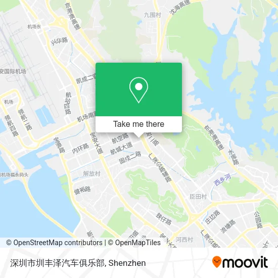 深圳市圳丰泽汽车俱乐部 map