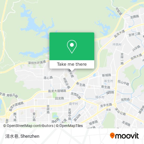清水巷 map