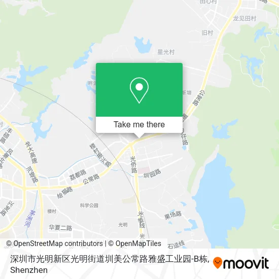 深圳市光明新区光明街道圳美公常路雅盛工业园-B栋 map