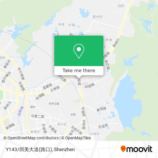 Y143/圳美大道(路口) map
