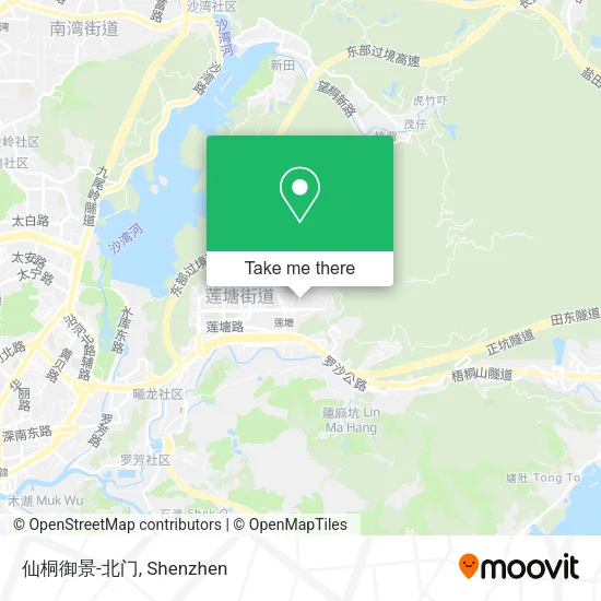 仙桐御景-北门 map