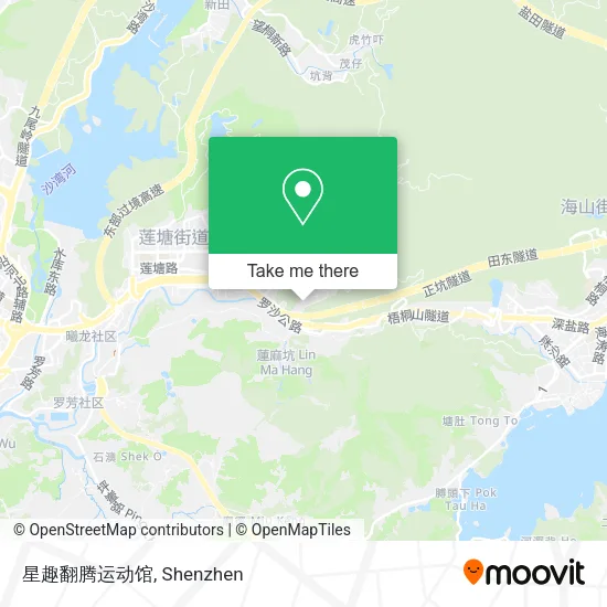 星趣翻腾运动馆 map