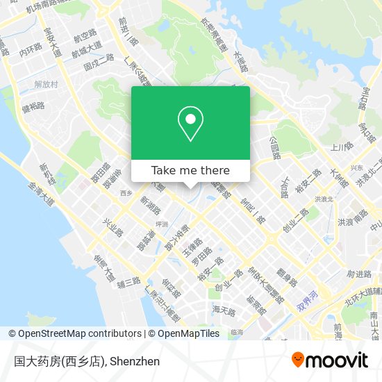 国大药房(西乡店) map