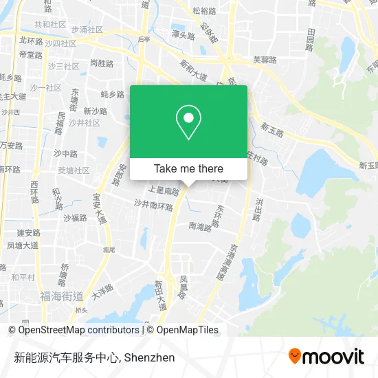新能源汽车服务中心 map