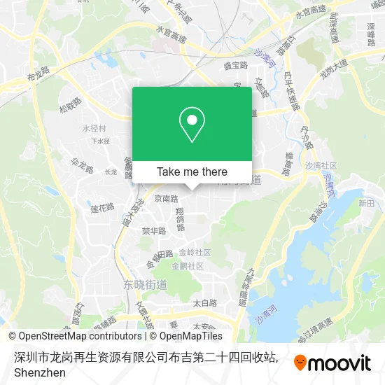 深圳市龙岗再生资源有限公司布吉第二十四回收站 map