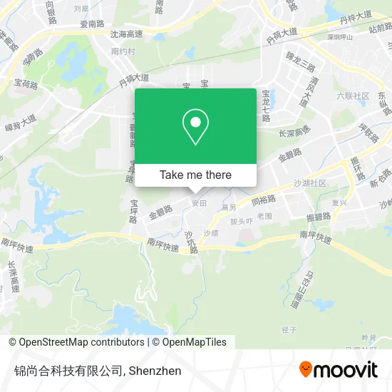 锦尚合科技有限公司 map