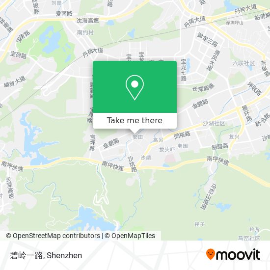 碧岭一路 map