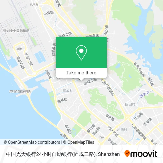 中国光大银行24小时自助银行(固戍二路) map