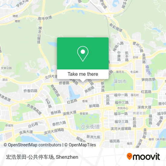 宏浩景田-公共停车场 map