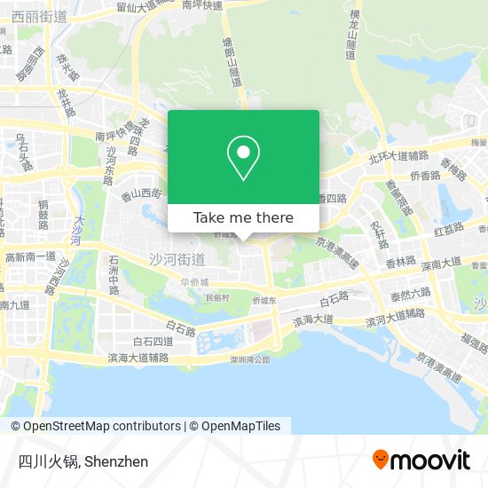 四川火锅 map