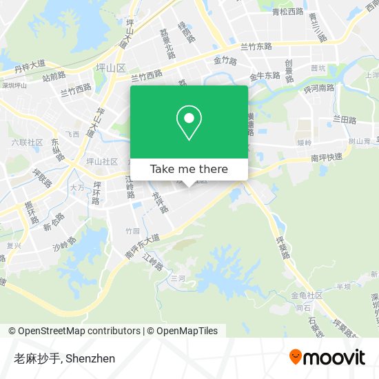 老麻抄手 map