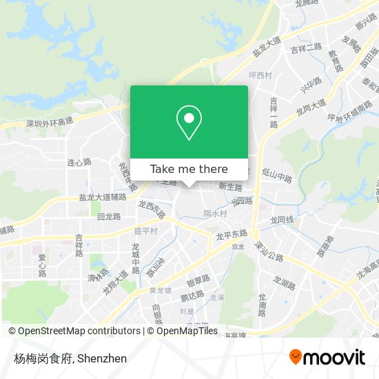 杨梅岗食府 map