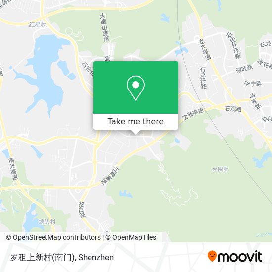 罗租上新村(南门) map