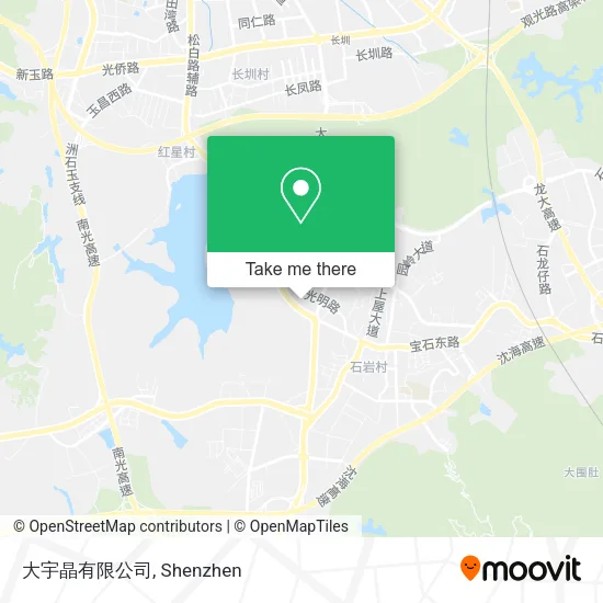 大宇晶有限公司 map