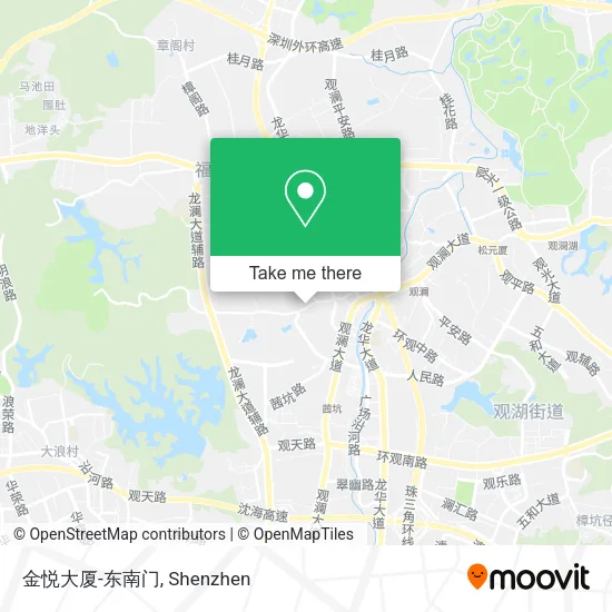 金悦大厦-东南门 map