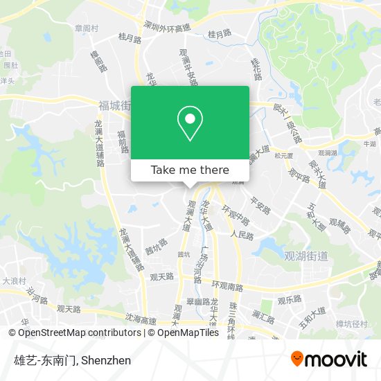 雄艺-东南门 map
