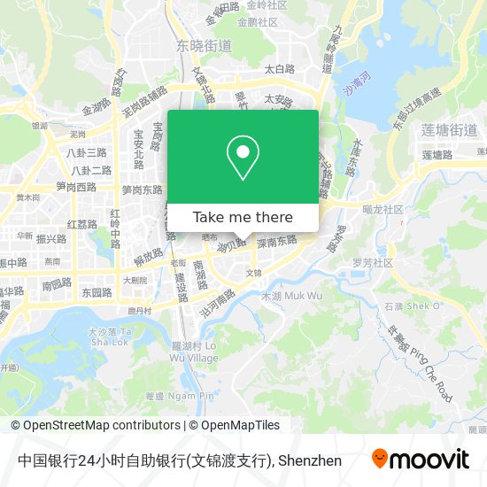 中国银行24小时自助银行(文锦渡支行) map