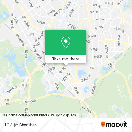 LO衣橱 map