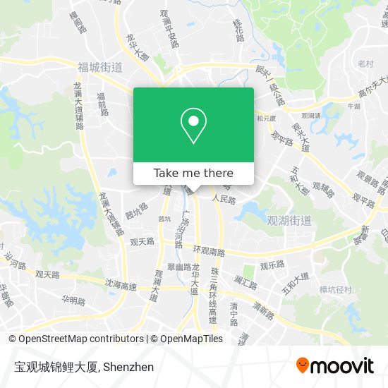 宝观城锦鲤大厦 map