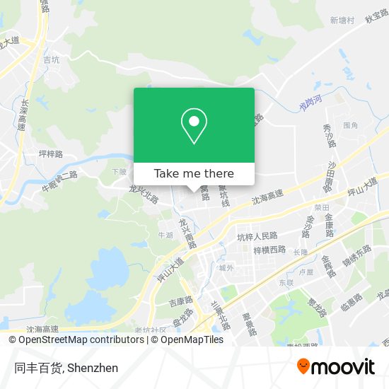 同丰百货 map