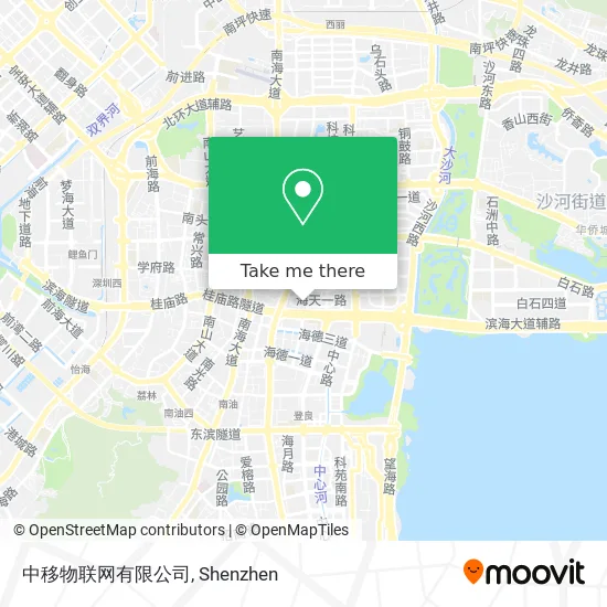 中移物联网有限公司 map