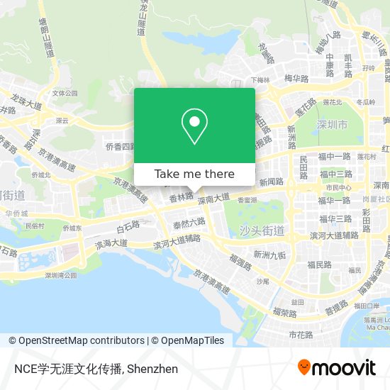 NCE学无涯文化传播 map