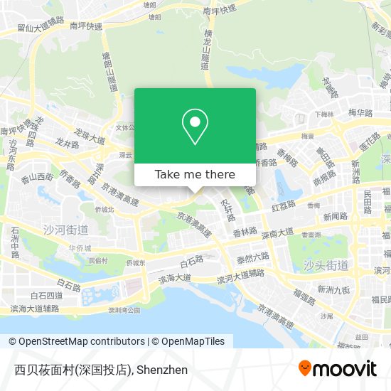 西贝莜面村(深国投店) map