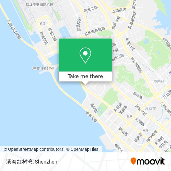 滨海红树湾 map