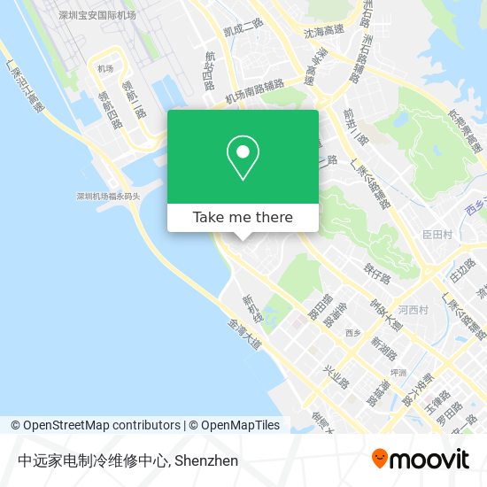 中远家电制冷维修中心 map