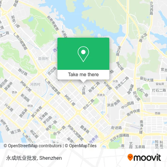 永成纸业批发 map