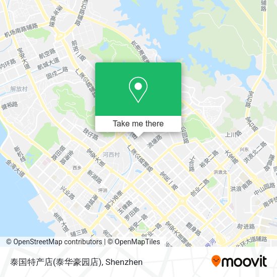 泰国特产店(泰华豪园店) map