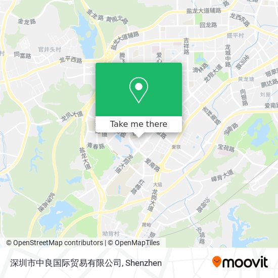 深圳市中良国际贸易有限公司 map
