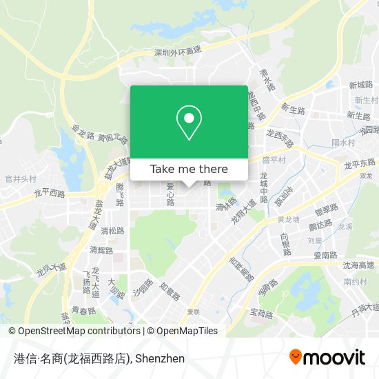 港信·名商(龙福西路店) map