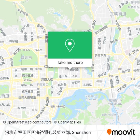 深圳市福田区四海裕通包装经营部 map