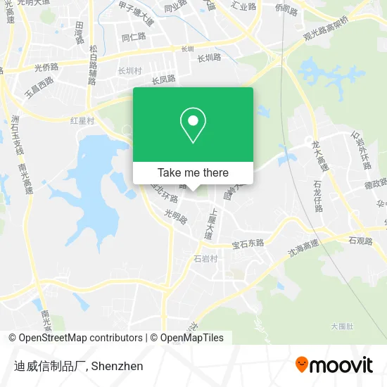 迪威信制品厂 map