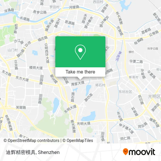 迪辉精密模具 map