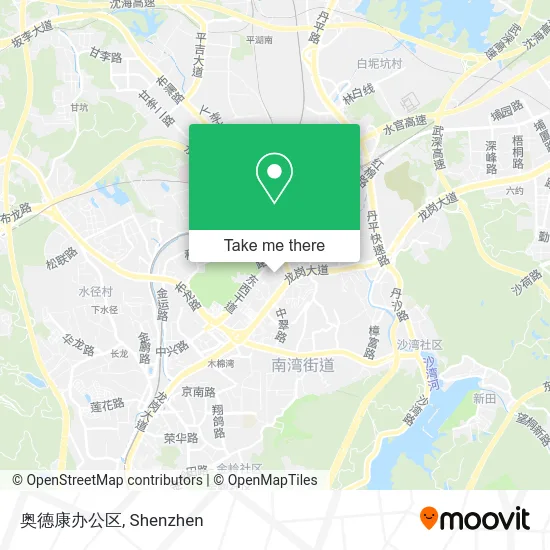 奥德康办公区 map