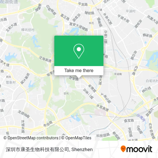 深圳市康圣生物科技有限公司 map