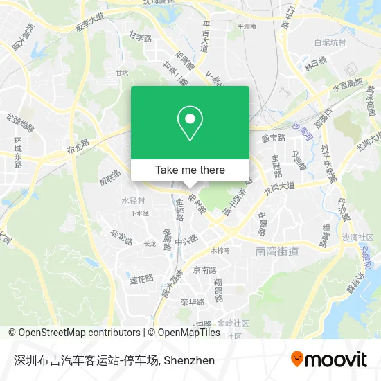 深圳布吉汽车客运站-停车场 map