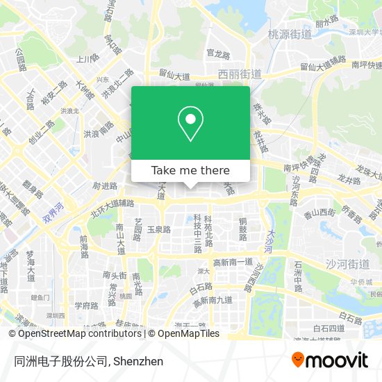 同洲电子股份公司 map