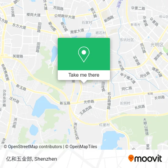 亿和五金部 map