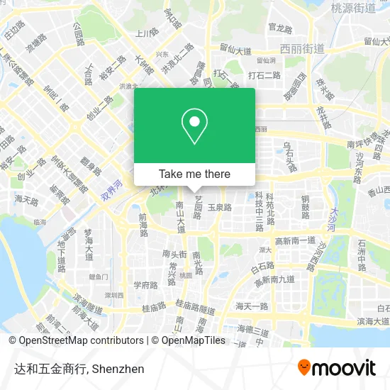 达和五金商行 map