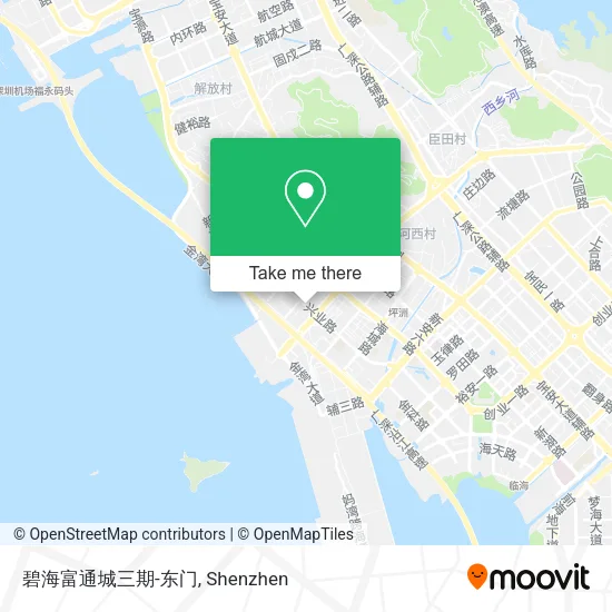 碧海富通城三期-东门 map