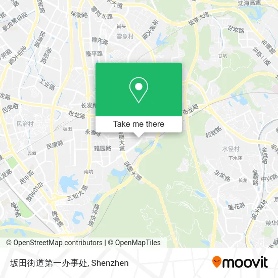 坂田街道第一办事处 map