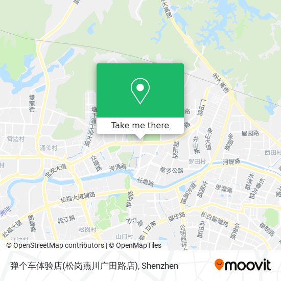 弹个车体验店(松岗燕川广田路店) map