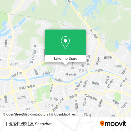 中业爱民便利店 map