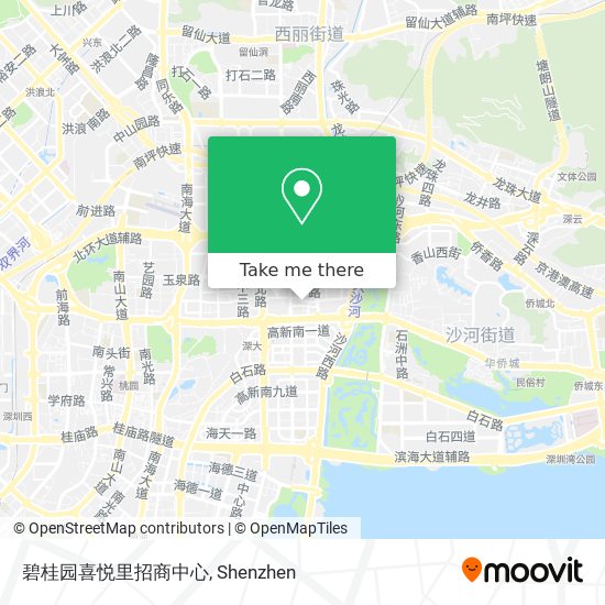 碧桂园喜悦里招商中心 map