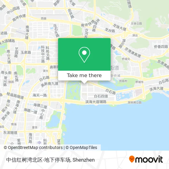 中信红树湾北区-地下停车场 map