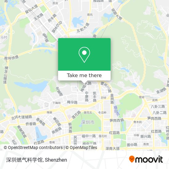 深圳燃气科学馆 map