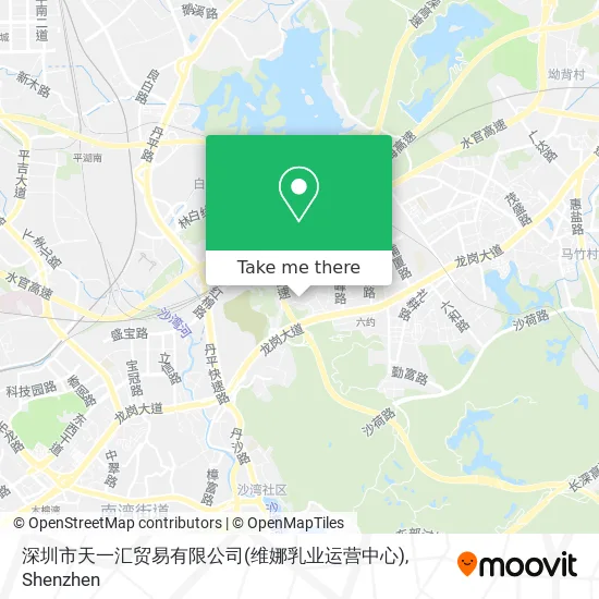 深圳市天一汇贸易有限公司(维娜乳业运营中心) map